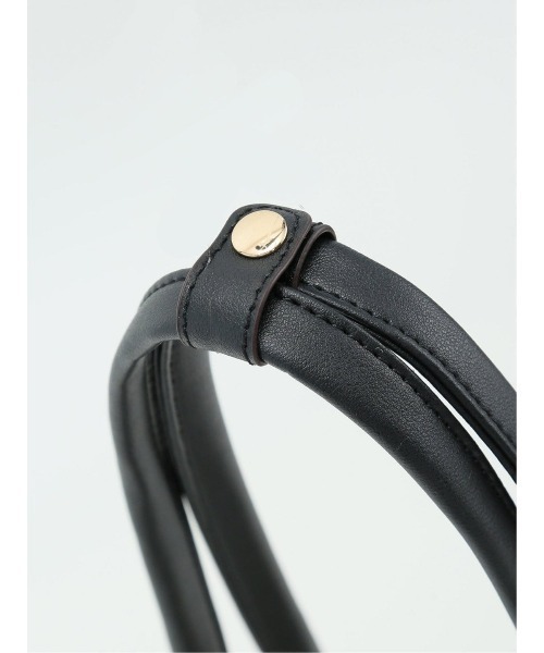 m.f.editorial（エムエフエディトリアル）の「【ロングハンドル】m.f.エディトリアル レディース 横長ハンドバッグ（ハンドバッグ・レディース・ブラック/ベージュ・FREE）」の10枚目の写真