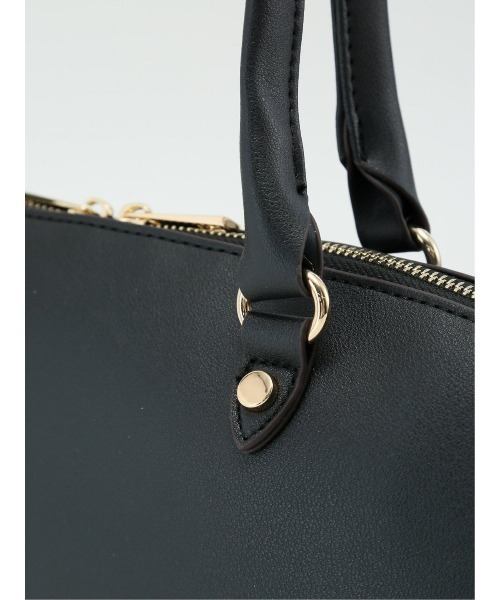 m.f.editorial（エムエフエディトリアル）の「【ロングハンドル】m.f.エディトリアル レディース 横長ハンドバッグ（ハンドバッグ・レディース・ブラック/ベージュ・FREE）」の11枚目の写真