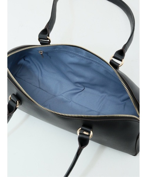 m.f.editorial（エムエフエディトリアル）の「【ロングハンドル】m.f.エディトリアル レディース 横長ハンドバッグ（ハンドバッグ・レディース・ブラック/ベージュ・FREE）」の14枚目の写真