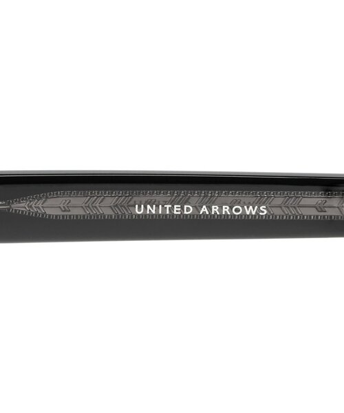 UNITED ARROWS(ユナイテッドアローズ)の「Zoff|UNITED ARROWS ボストン型 サングラス|ユナイテッドアローズ|カラーレンズ|黒縁 クリアフレーム|UVカット 紫外線対策(サングラス・レディース・ブラウン系その他5/ピンク/ベージュ/ブラック・FREE)」の6枚目の写真
