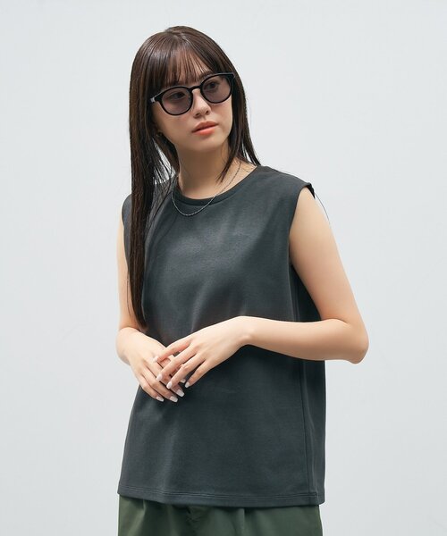 UNITED ARROWS(ユナイテッドアローズ)の「Zoff|UNITED ARROWS ボストン型 サングラス|ユナイテッドアローズ|カラーレンズ|黒縁 クリアフレーム|UVカット 紫外線対策(サングラス・レディース・ブラウン系その他5/ピンク/ベージュ/ブラック・FREE)」の12枚目の写真