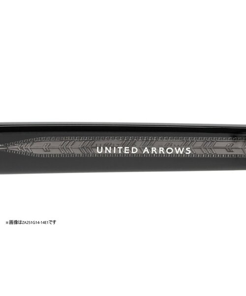 UNITED ARROWS(ユナイテッドアローズ)の「Zoff|UNITED ARROWS ボストン型 サングラス|ユナイテッドアローズ|カラーレンズ|黒縁 クリアフレーム|UVカット 紫外線対策(サングラス・レディース・ブラウン系その他5/ピンク/ベージュ/ブラック・FREE)」の20枚目の写真