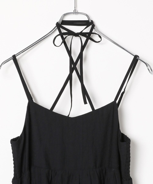 PAGEBOY(ページボーイ)の「【WEB限定】DAILYプリーツキャミワンピース(ワンピース・レディース・ブラック/オフホワイト・FREE)」の14枚目の写真
