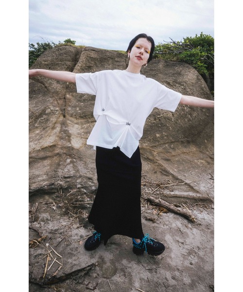 OMMO ONLINE STORE / IRREGULAR TUCK TOP