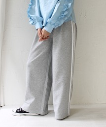 StyleSea（スタイルシー）の「サイドレース刺繍スウェットパンツ（スウェットパンツ）」