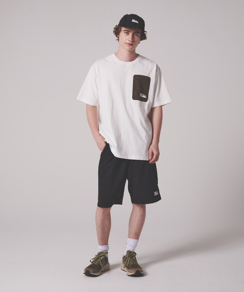 FIRST DOWN（ファーストダウン）の「スイッチポケット ショートスリーブ Tシャツ（Tシャツ/カットソー・メンズ・杢グレー/ホワイト/ブラック・M/XL/L）」の5枚目の写真