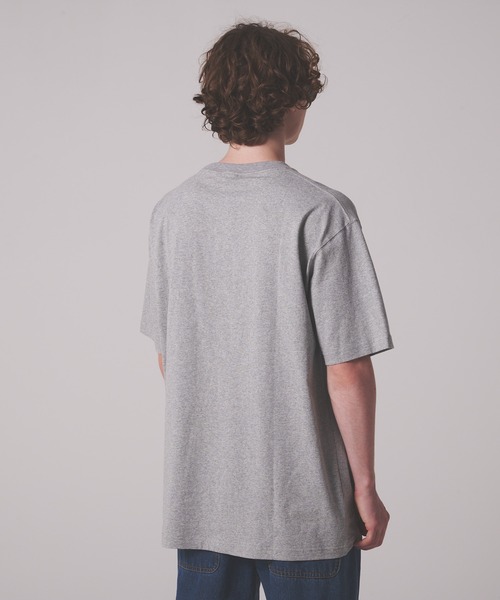 FIRST DOWN（ファーストダウン）の「スイッチポケット ショートスリーブ Tシャツ（Tシャツ/カットソー・メンズ・杢グレー/ホワイト/ブラック・M/XL/L）」の9枚目の写真