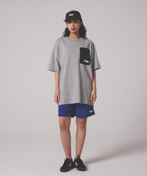 FIRST DOWN（ファーストダウン）の「スイッチポケット ショートスリーブ Tシャツ（Tシャツ/カットソー・メンズ・杢グレー/ホワイト/ブラック・M/XL/L）」の14枚目の写真