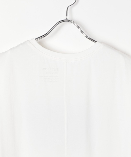 BAYFLOW(ベイフロー)の「アソートロゴプリントノースリーブT(Tシャツ/カットソー・レディース・ライトブルー/ブラック/ホワイト・FREE)」の19枚目の写真