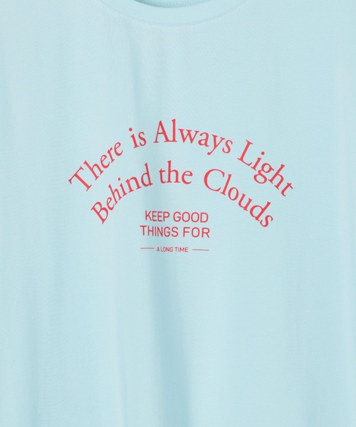 BAYFLOW(ベイフロー)の「アソートロゴプリントノースリーブT(Tシャツ/カットソー・レディース・ライトブルー/ブラック/ホワイト・FREE)」の22枚目の写真