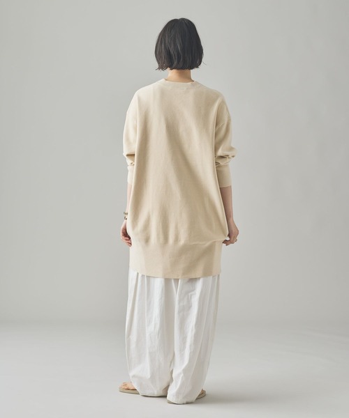 Curensology（カレンソロジー）の「Curensology(カレンソロジー)/ニットベロアチュニック（ニット/セーター・レディース・ホワイト系その他/グレー/ブラック・FREE）」の7枚目の写真