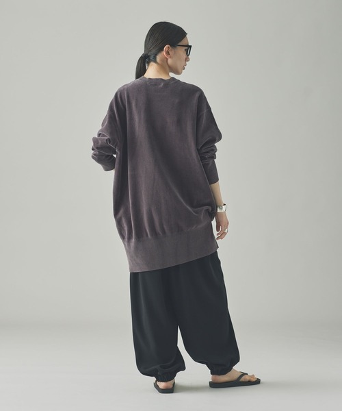 Curensology(カレンソロジー)/ニットベロアチュニック（ニット