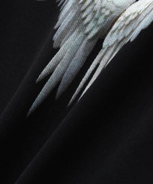 A4A（エーフォーエー）の「A4A/エーフォーエー/BLACK S/S TEE BIRD（Tシャツ/カットソー・メンズ・ブラック・L/M/S）」の4枚目の写真