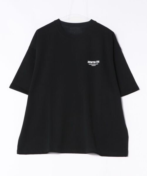 hazama ado ロゴカットソー ブラック　S hazama ハザマ × Ado 23SS ロゴカットソー / Tシャツ XS - メルカリ