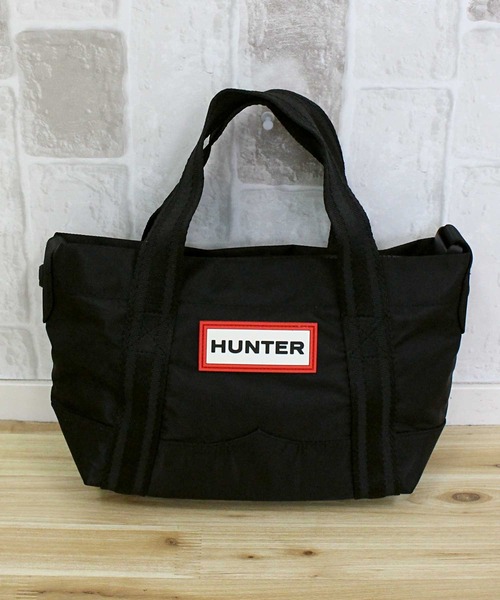 HUNTER（ハンター）の「ナイロンミニトップクリップトート ショルダーバッグ Nylon Mini Top Clip Tote（ショルダーバッグ・レディース・ブラック・ONE SIZE）」の5枚目の写真