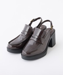 one after another NICE CLAUP | 【Mode Ribbon Collection】バックベルトローファー(ローファー)