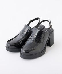 one after another NICE CLAUP | 【Mode Ribbon Collection】バックベルトローファー(ローファー)