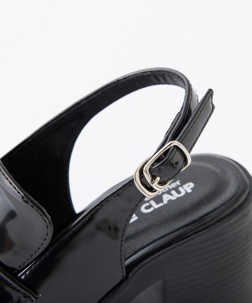 one after another NICE CLAUP(ワンアフターアナザーナイスクラップ)の「【Mode Ribbon Collection】バックベルトローファー(ローファー・レディース・ブラック/ダークブラウン・S/M/L)」の4枚目の写真