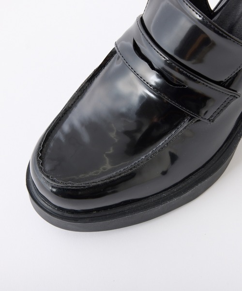 one after another NICE CLAUP(ワンアフターアナザーナイスクラップ)の「【Mode Ribbon Collection】バックベルトローファー(ローファー・レディース・ブラック/ダークブラウン・S/M/L)」の5枚目の写真