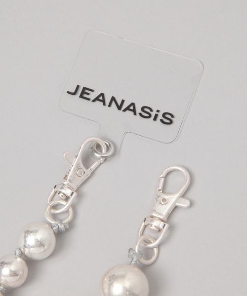 JEANASIS（ジーナシス）の「ランダムボールスマホショルダー/497042（スマホグッズ・レディース・シルバー/クリア/シルバー系その他・FREE）」の9枚目の写真