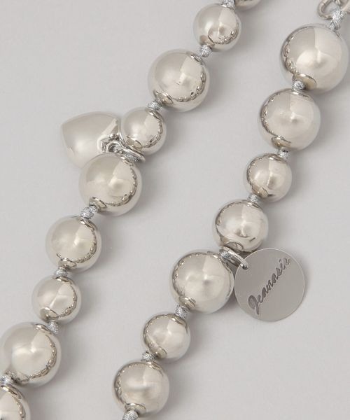 JEANASIS（ジーナシス）の「ランダムボールスマホショルダー/497042（スマホグッズ・レディース・シルバー/クリア/シルバー系その他・FREE）」の7枚目の写真