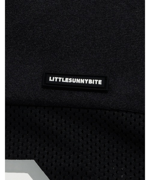 Little sunny bite(リトルサニーバイト)の「『little sunny bite』sporty mesh big tee(Tシャツ/カットソー・レディース・ブラック/ホワイト・MEDIUM/SMALL)」の21枚目の写真