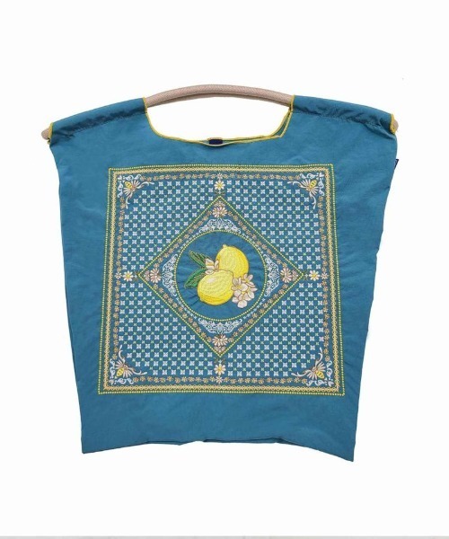 バッグ ball&bag lemon bandana セール】[Ball&Chain]shopping bag-LEMON BANDANA(M