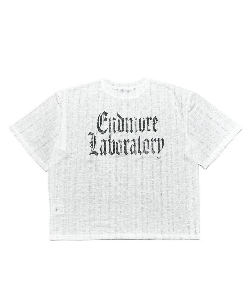 XU(エックスユー)の「【Never mind the XU】see-through short sleeve / 【ネバーマインド ザ エックスユー】シースルー半袖トップス <着用動画あり>(Tシャツ/カットソー・メンズ・ブラック/ベージュ/ホワイト/ブルーグレー・ONE SIZE)」の5枚目の写真