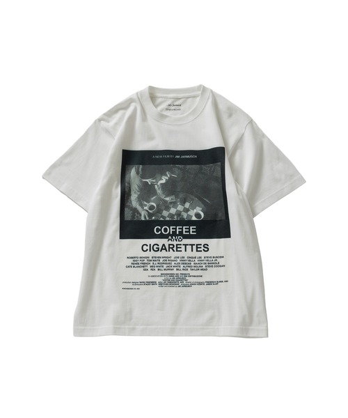 bonjour records（ボンジュールレコーズ）の「【JIM JARMUSCH/ジム・ジャームッシュ】 for bonjour records Exclusive 「Coffee&Cigarettes」 S/S Tee（Tシャツ/カットソー・メンズ・ホワイト/ブラック/ブラック系その他/ホワイト系その他・M/XL/L）」の5枚目の写真