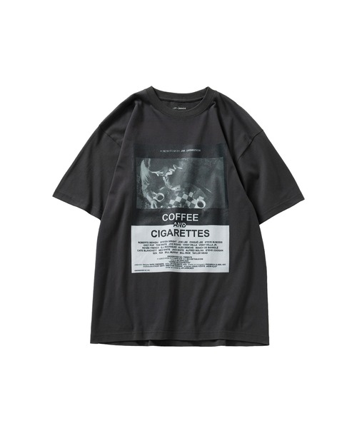bonjour records（ボンジュールレコーズ）の「【JIM JARMUSCH/ジム・ジャームッシュ】 for bonjour records Exclusive 「Coffee&Cigarettes」 S/S Tee（Tシャツ/カットソー・メンズ・ホワイト/ブラック/ブラック系その他/ホワイト系その他・M/XL/L）」の7枚目の写真