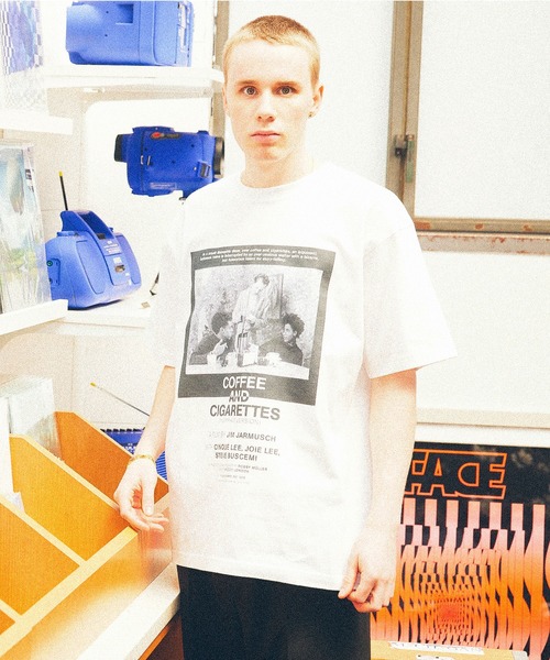 bonjour records（ボンジュールレコーズ）の「【JIM JARMUSCH/ジム・ジャームッシュ】 for bonjour records Exclusive 「Coffee&Cigarettes」 S/S Tee（Tシャツ/カットソー・メンズ・ホワイト/ブラック/ブラック系その他/ホワイト系その他・M/XL/L）」の20枚目の写真