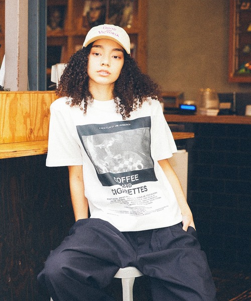 bonjour records（ボンジュールレコーズ）の「【JIM JARMUSCH/ジム・ジャームッシュ】 for bonjour records Exclusive 「Coffee&Cigarettes」 S/S Tee（Tシャツ/カットソー・メンズ・ホワイト/ブラック/ブラック系その他/ホワイト系その他・M/XL/L）」の21枚目の写真