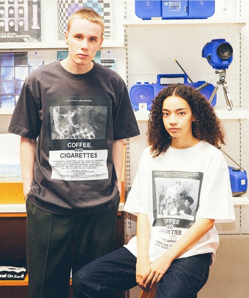 bonjour records（ボンジュールレコーズ）の「【JIM JARMUSCH/ジム・ジャームッシュ】 for bonjour records Exclusive 「Coffee&Cigarettes」 S/S Tee（Tシャツ/カットソー・メンズ・ホワイト/ブラック/ブラック系その他/ホワイト系その他・M/XL/L）」の22枚目の写真