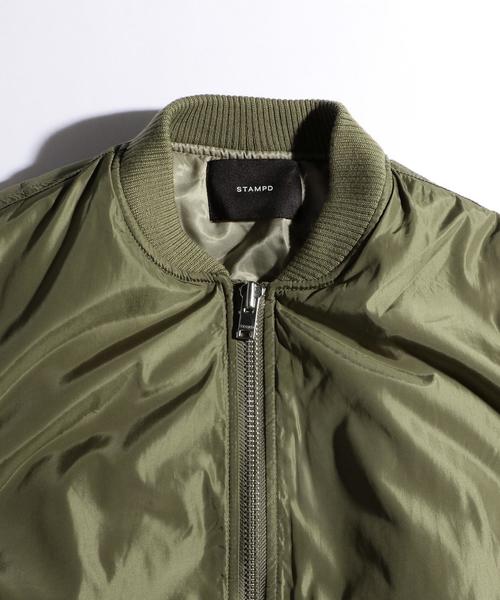 Stampd' LA（スタンプドエルエー）の「＜STAMPD＞ STRAPPED BOMBER/アウター（ミリタリージャケット・メンズ・オリーブ/ネイビー・MEDIUM/SMALL/LARGE）」の10枚目の写真