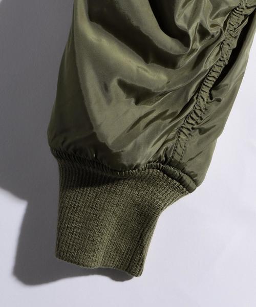 Stampd' LA（スタンプドエルエー）の「＜STAMPD＞ STRAPPED BOMBER/アウター（ミリタリージャケット・メンズ・オリーブ/ネイビー・MEDIUM/SMALL/LARGE）」の11枚目の写真