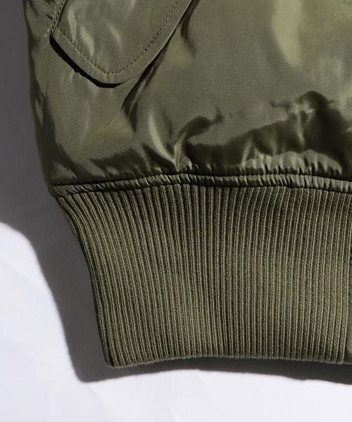 Stampd' LA（スタンプドエルエー）の「＜STAMPD＞ STRAPPED BOMBER/アウター（ミリタリージャケット・メンズ・オリーブ/ネイビー・MEDIUM/SMALL/LARGE）」の12枚目の写真