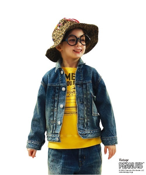 DENIM DUNGAREE(デニムダンガリー)の「SNOOPY SOMEDAY Sweat Shirt(スウェット・キッズ・イエロー・145/135)」の1枚目の写真