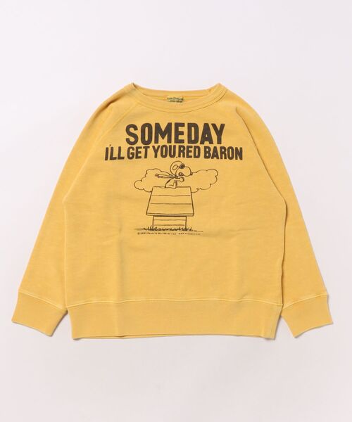 DENIM DUNGAREE(デニムダンガリー)の「SNOOPY SOMEDAY Sweat Shirt(スウェット・キッズ・イエロー・145/135)」の3枚目の写真