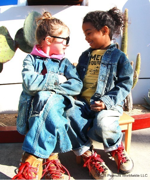 DENIM DUNGAREE(デニムダンガリー)の「SNOOPY SOMEDAY Sweat Shirt(スウェット・キッズ・イエロー・145/135)」の5枚目の写真