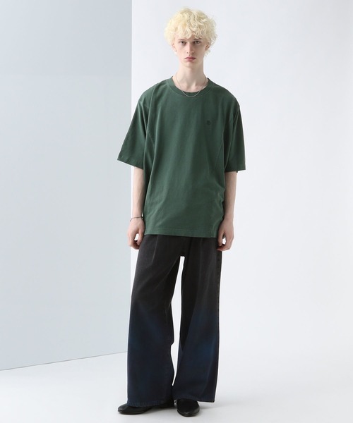 【完売品】　ハレ　HARE デニム　パンツ セール】アソートカコウワイドデニムパンツ(HARE)（デニムパンツ