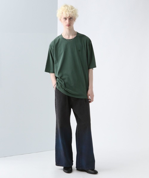 HARE（ハレ）の「オーロラカコウデニムパンツ(HARE)（デニムパンツ・メンズ・ブラック/グレー・FREE）」の5枚目の写真