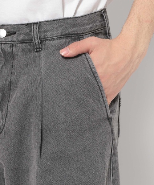 HARE（ハレ）の「オーロラカコウデニムパンツ(HARE)（デニムパンツ・メンズ・ブラック/グレー・FREE）」の17枚目の写真