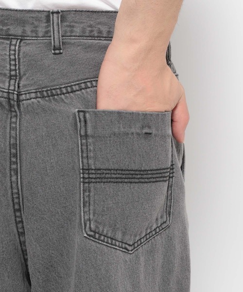 HARE（ハレ）の「オーロラカコウデニムパンツ(HARE)（デニムパンツ・メンズ・ブラック/グレー・FREE）」の18枚目の写真