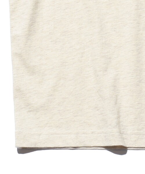 BEAMS PLUS（ビームスプラス）の「Pocket Tee Colored Grandrelle（Tシャツ/カットソー・メンズ・グリーン/シルバー/ナチュラル/サックスブルー/イエロー・XX-LARGE/X-LARGE/MEDIUM/SMALL/LARGE）」の11枚目の写真