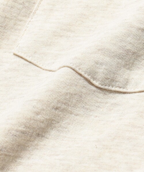 BEAMS PLUS（ビームスプラス）の「Pocket Tee Colored Grandrelle（Tシャツ/カットソー・メンズ・グリーン/シルバー/ナチュラル/サックスブルー/イエロー・XX-LARGE/X-LARGE/MEDIUM/SMALL/LARGE）」の12枚目の写真