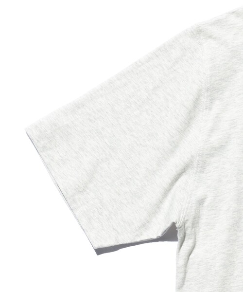 BEAMS PLUS（ビームスプラス）の「Pocket Tee Colored Grandrelle（Tシャツ/カットソー・メンズ・グリーン/シルバー/ナチュラル/サックスブルー/イエロー・XX-LARGE/X-LARGE/MEDIUM/SMALL/LARGE）」の19枚目の写真