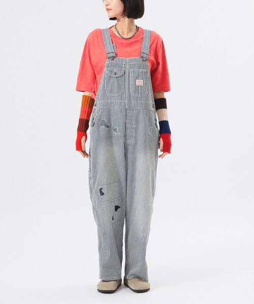 BEAMS BOY（ビームスボーイ）の「【1/15再値下げ】【別注】BIGMAC / ヒッコリー オーバーオール（サロペット/オーバーオール・レディース・その他・MEDIUM/SMALL）」の18枚目の写真