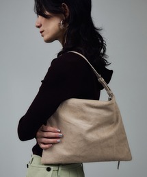 SALON adam et rope' | 【W S（ドゥーブル）】へアリーカウレザーバッグ / ハンドバッグ(ショルダーバッグ)