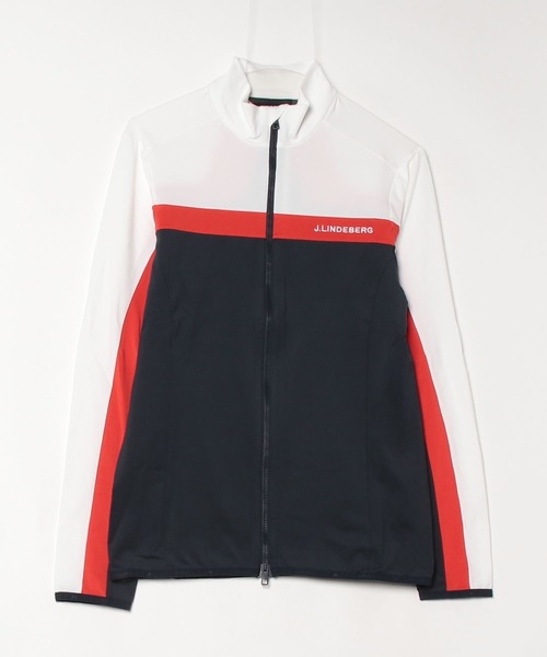 J.LINDEBERG(ジェイリンドバーグ)の「【J.LINDEBERG/GOLF】Jarvis Mid Layer(シャツ/ブラウス・メンズ・ホワイト/ブルー/ネイビー・44/46)」の5枚目の写真