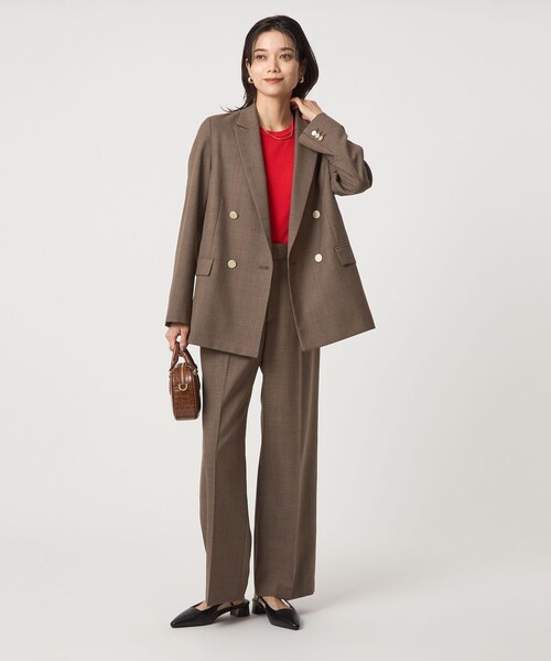 新品　Greed グリード ダブル ジャケット ウォッシャブル・防シワ　ネイビー size SHORTあり］Greed グリード ダブル ジャケット